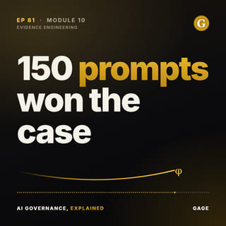 Episode 81 cover: 150 prompts won the case