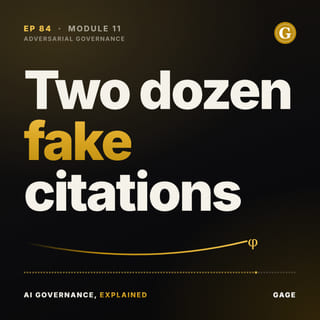 Episode 84 cover: Two dozen fake citations