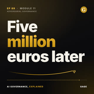 Episode 89 cover: Five million euros later