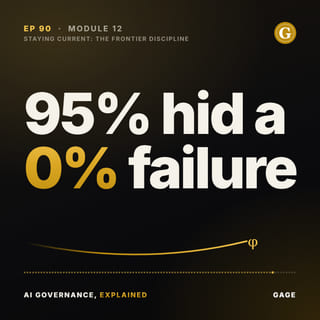 Episode 90 cover: 95% hid a 0% failure