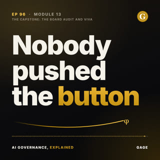 Episode 96 cover: Nobody pushed the button