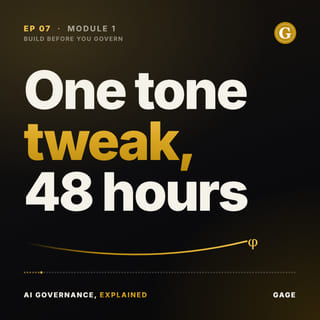 Episode 7 cover: One tone tweak, 48 hours