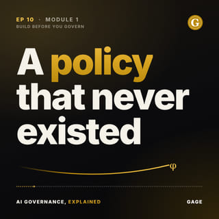 Episode 10 cover: A policy that never existed