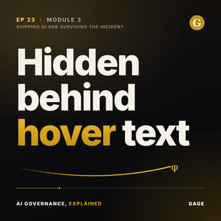 Episode 23 cover: Hidden behind hover text
