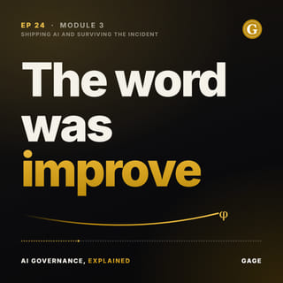 Episode 24 cover: The word was improve