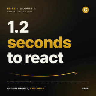 Episode 29 cover: 1.2 seconds to react