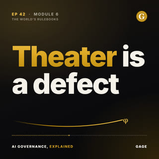 Episode 42 cover: Theater is a defect