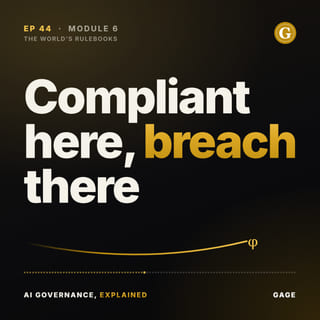Episode 44 cover: Compliant here, breach there