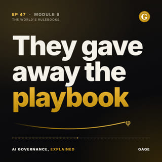 Episode 47 cover: They gave away the playbook