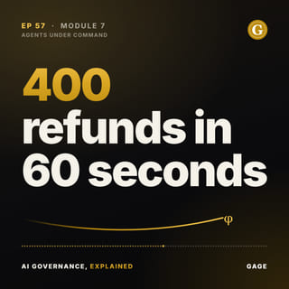 Episode 57 cover: 400 refunds in 60 seconds