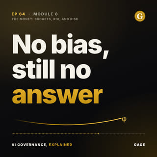 Episode 64 cover: No bias, still no answer